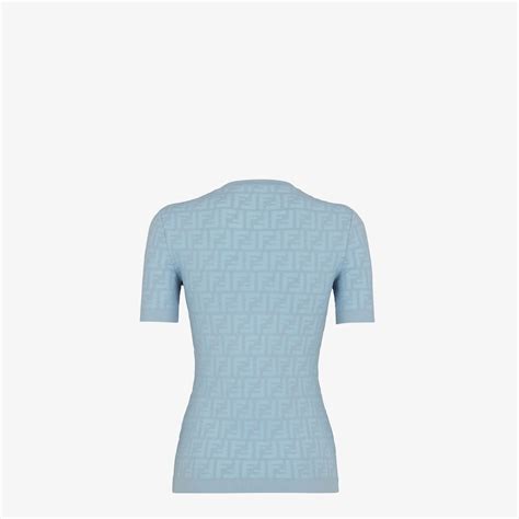 fendi ferragamo pullover|fendi light blue viscose.